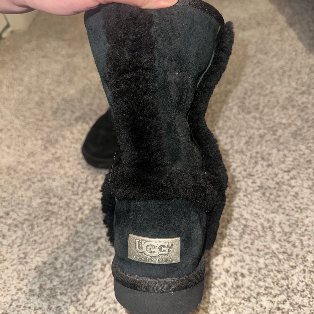 UGG Black Shearling Footwear